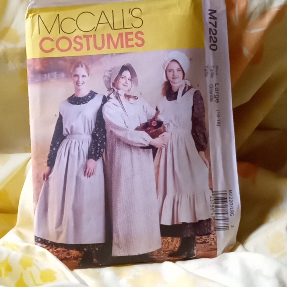 Pioneer costumes, new pattern, by McCall's